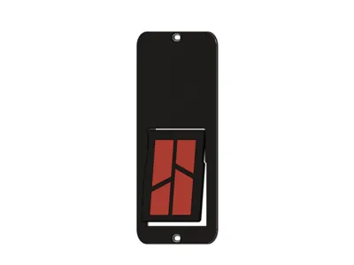 H2D - Poop chute door V2
