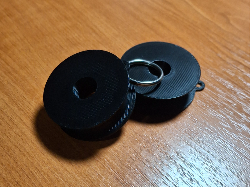 Mini Filament Spool Keychain