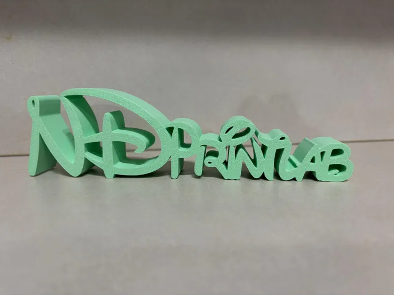 Logo NDprintlab Stile Disney