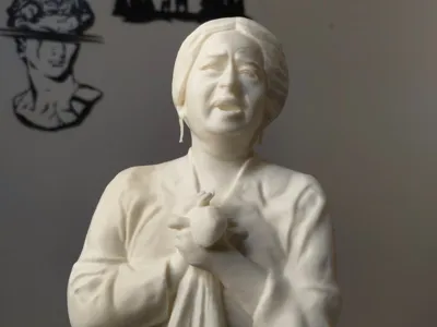 umm kulthum Statue Sculpture