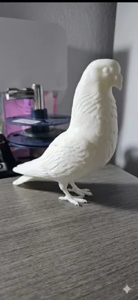 Figurine pigeon détaillée — photo 4
