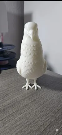 Figurine pigeon détaillée — photo 3