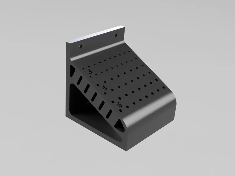 Wall-Mounted Storage System for Milling Cutter 
