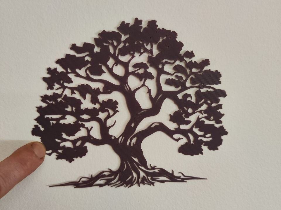 arbol roble decorativo-decorative oak tree