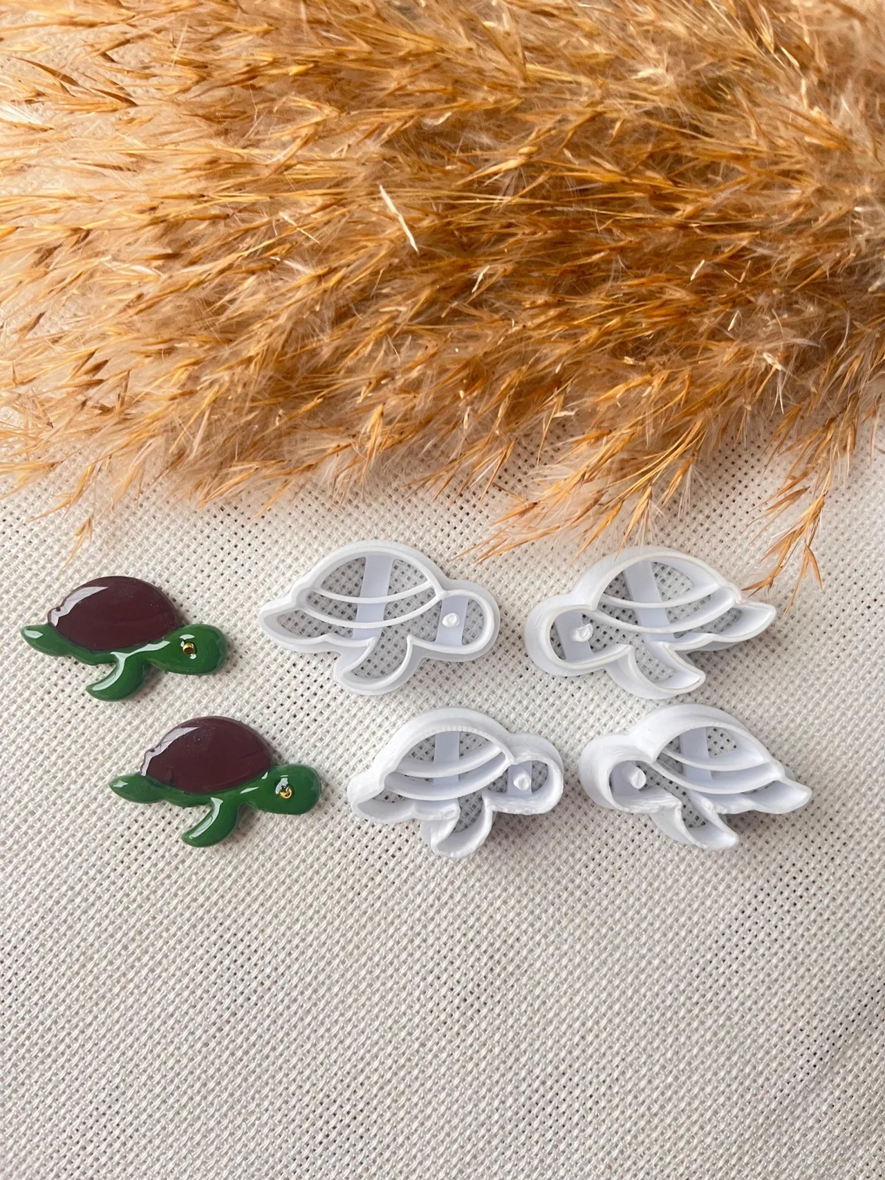 Polymer Clay Earring Mold 61 view 2