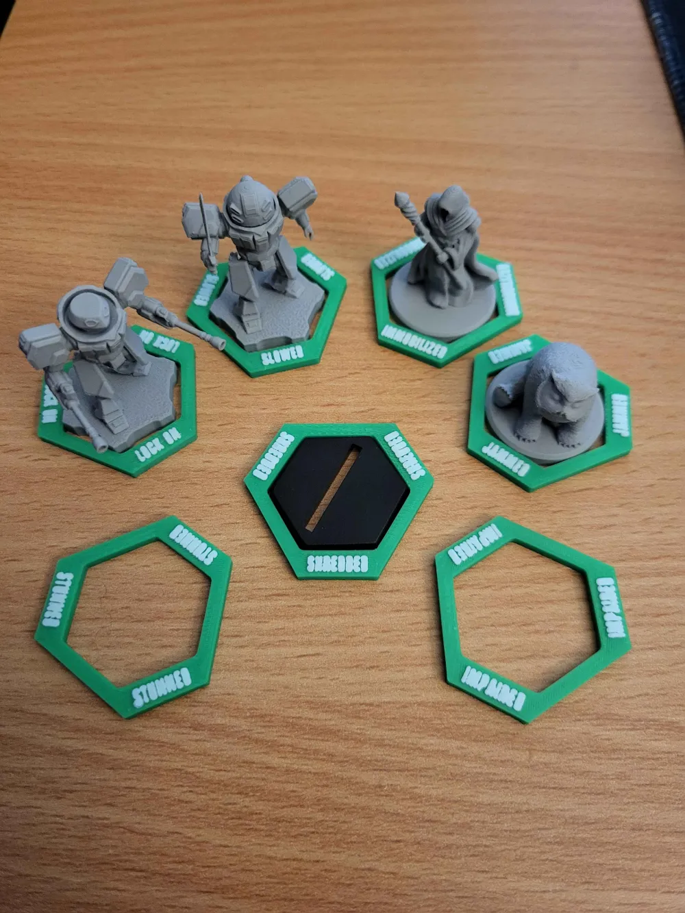Lancer Condition and Status Rings by Goldthorpe - MakerWorld