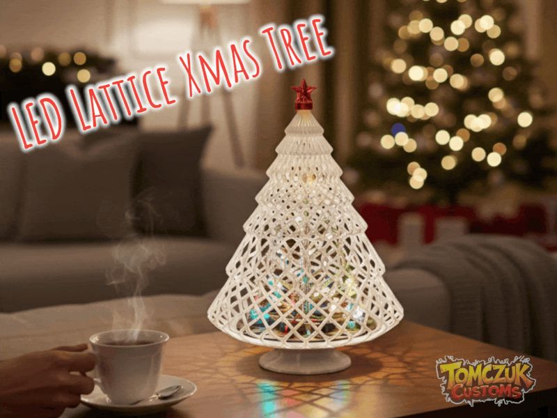 LED Lattice Xmas Tree