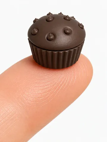 Figura decorativa: Mini Food Icon Series - #48 Muffin — vista de referencia 2
