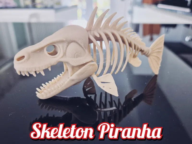 Skeleton Piranha