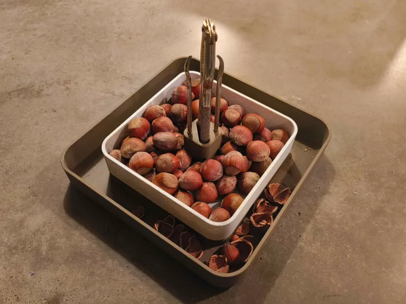Holiday Nut Tray