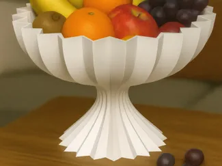 Elegante Obstschale – modernes Design