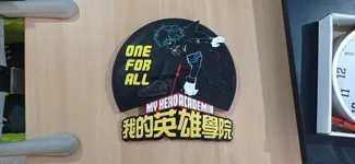 My Hero Academia DIY Wall Clock