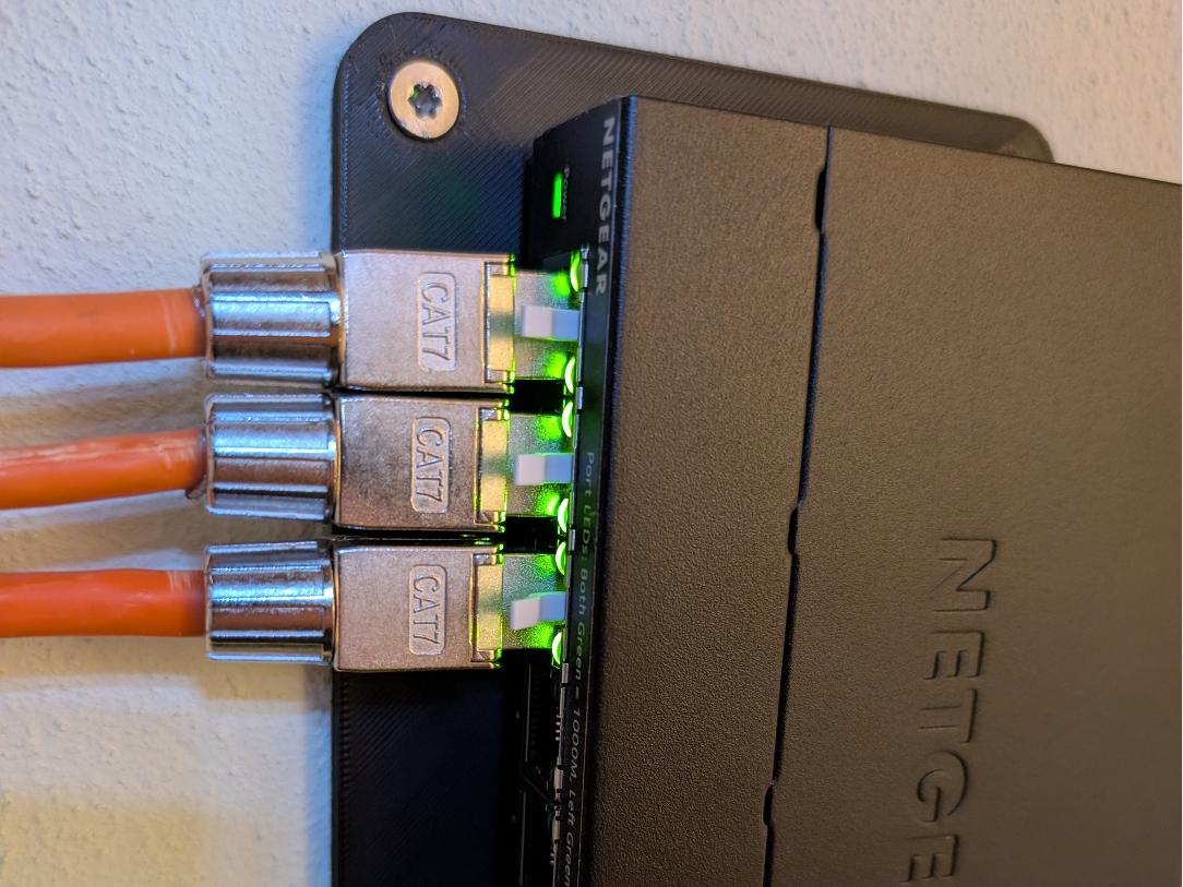 Wandhalterung Netgear GS308Ev4