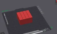 40-pc domino, 0.6mm nozzle, 0.3mm layer, 3 walls, 15% infill