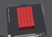 100-pc domino, 0.6mm nozzle, 0.3mm layer