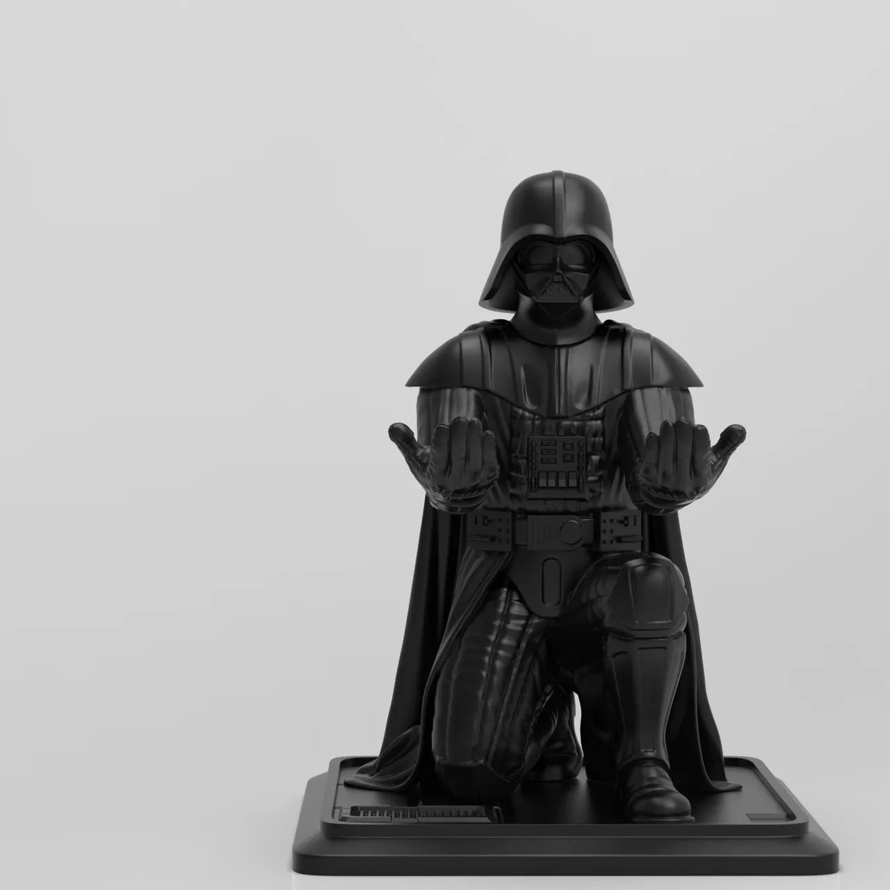 Kneeling Darth Vader Pen Holder view 4