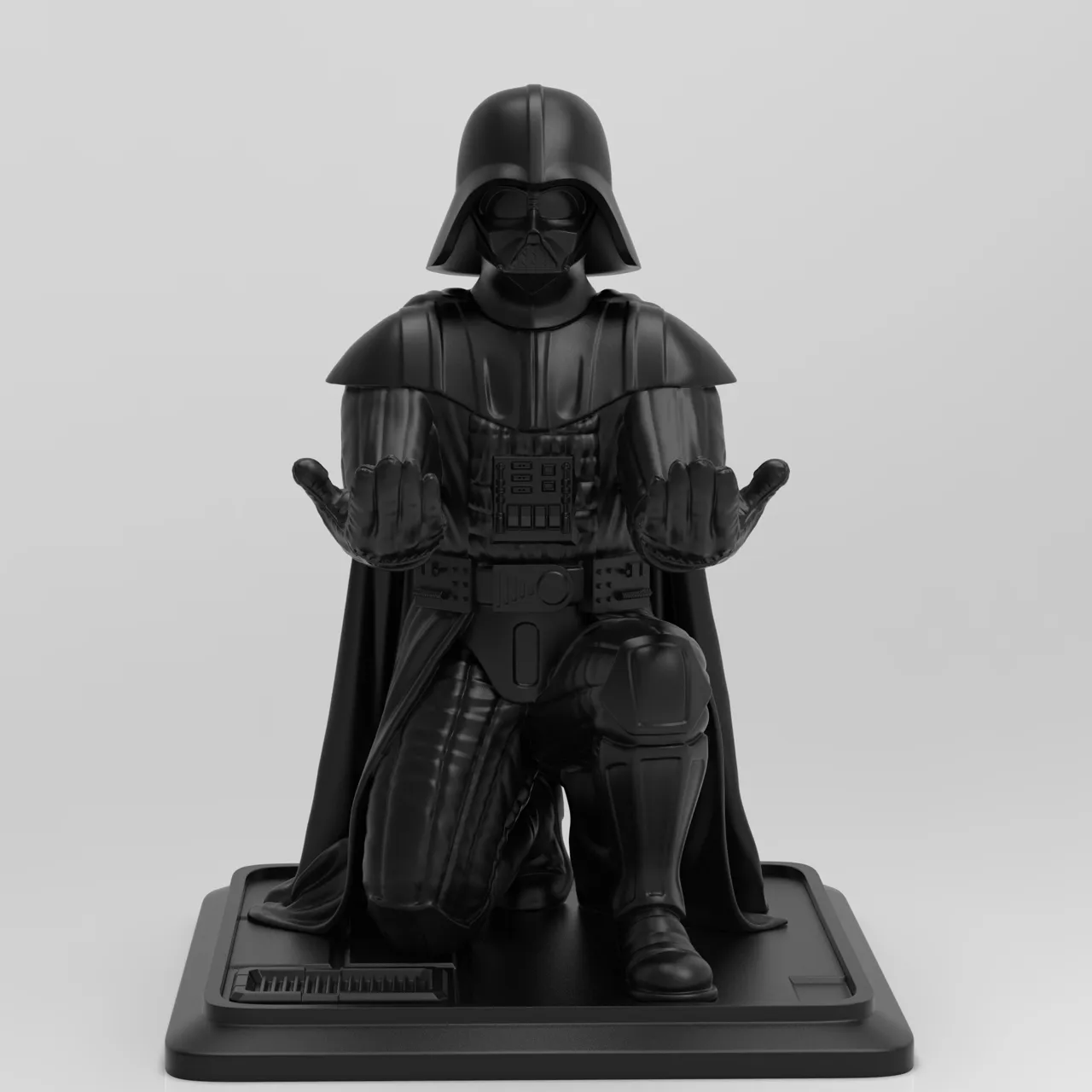 Kneeling Darth Vader Pen Holder view 2