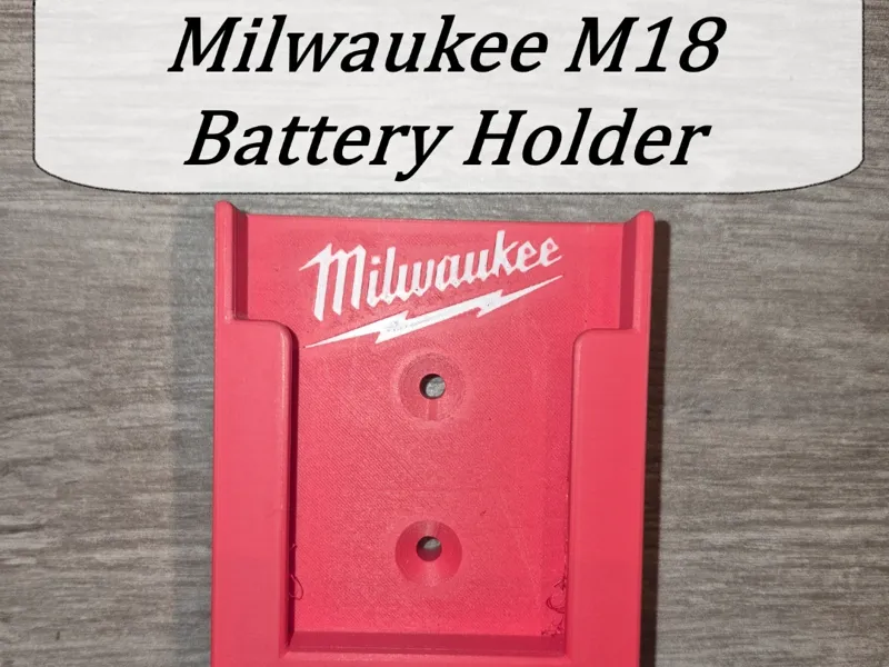 Milwaukee M18 Battery holder 