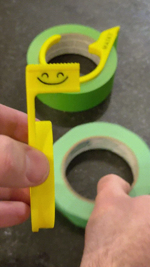 Masky: Your little tape buddy view 2