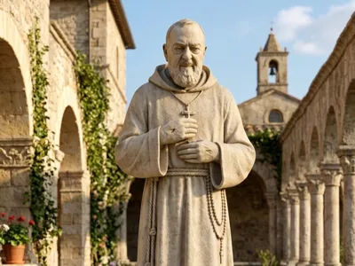 Statue of Saint Pio of Pietrelcina