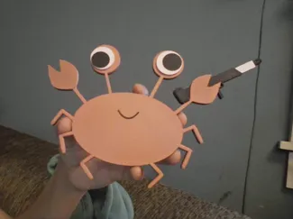 CRAB WITH A BAZOOKA