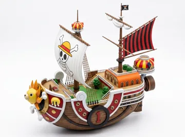 Figura decorativa: Thousand Sunny Pirate Ship Straw Hat Chibi Model — vista de referencia 5