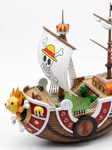Figura decorativa: Thousand Sunny Pirate Ship Straw Hat Chibi Model — vista de referencia 2