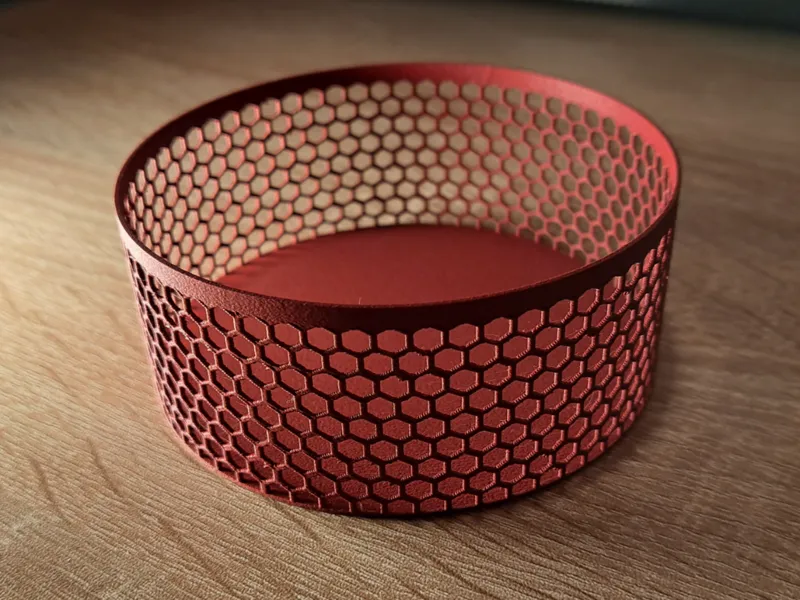 Hex Schale/Korb/container 100mm/15g
