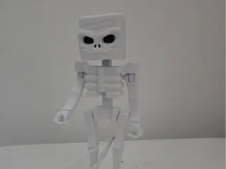 Minecraft movie skeleton