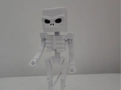 Minecraft movie skeleton