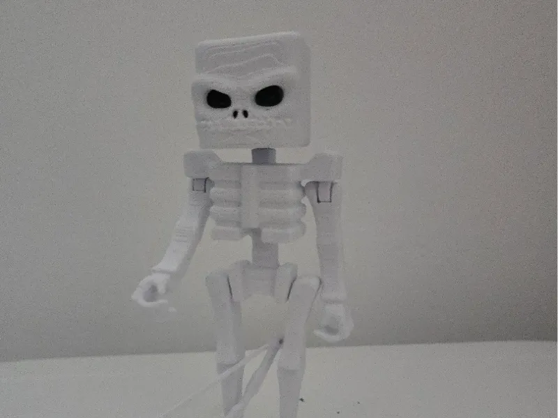 Minecraft movie skeleton