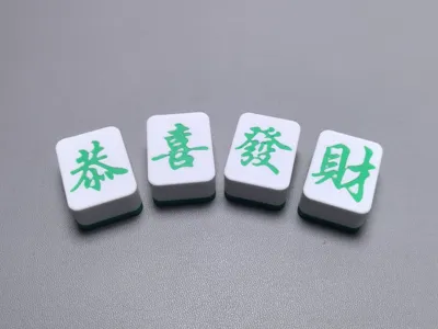 Gong Xi Fa Cai Mahjong magnetic sticker/fridge magnet