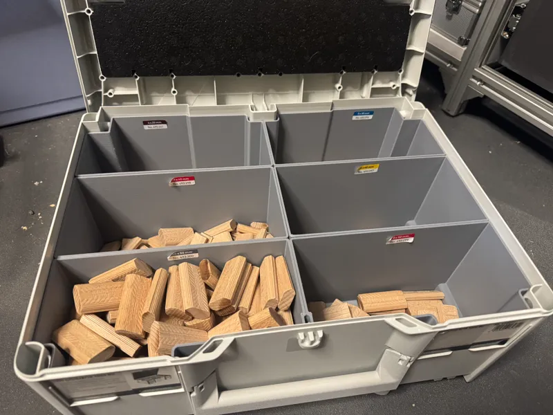 Festool Systainer3 M187 Containers - Domino