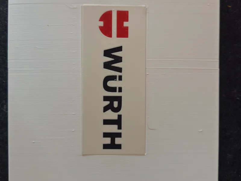 Würth PETG Insert Tray – Logo Edition