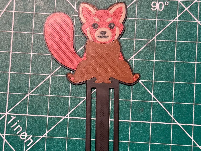 Red Panda Bookmark