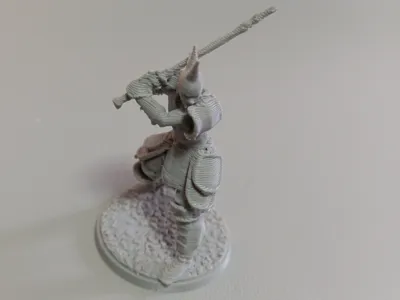 Elf Swordsman Samurai Style Dungeons & Dragons