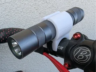 bicycle flashlight holder (Convoy S2+)