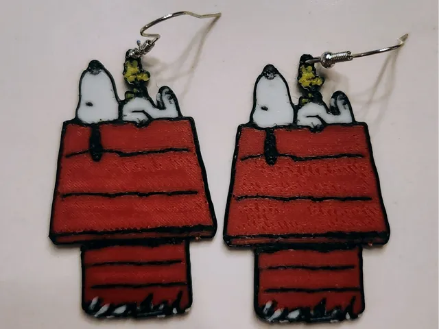 Snoopy Peanuts Earrings