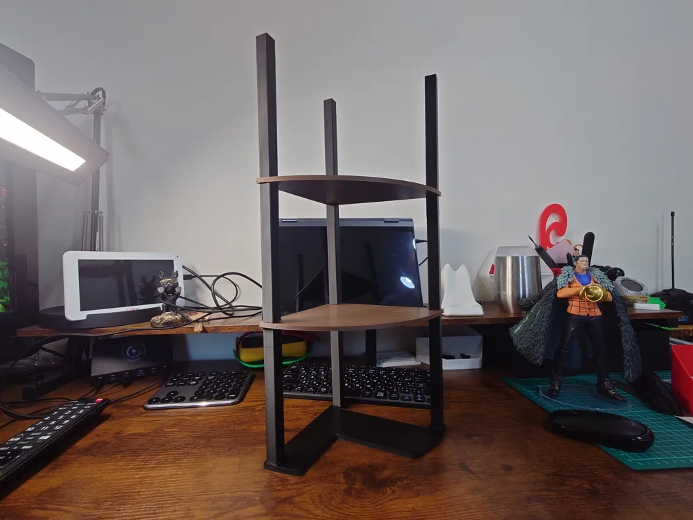 Corner shelf - Free 3D Print Model - MakerWorld
