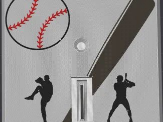 Baseball Themed Light Switch Cover