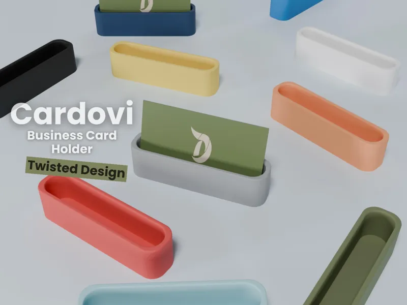 Cardovi Business Card Holder