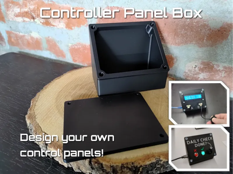 Controller Panel Box - Make your own!