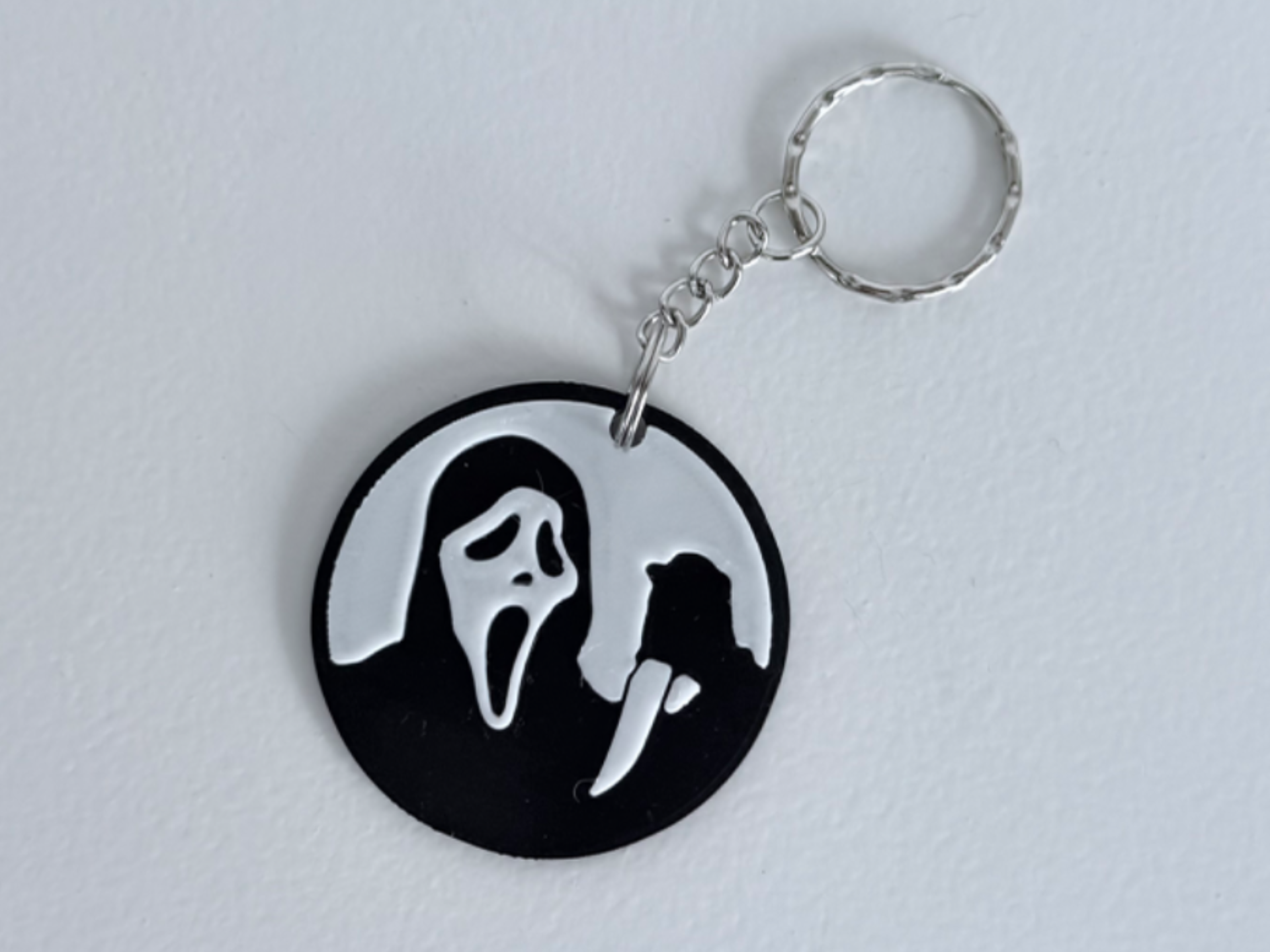 Scream Ghostface Keychain