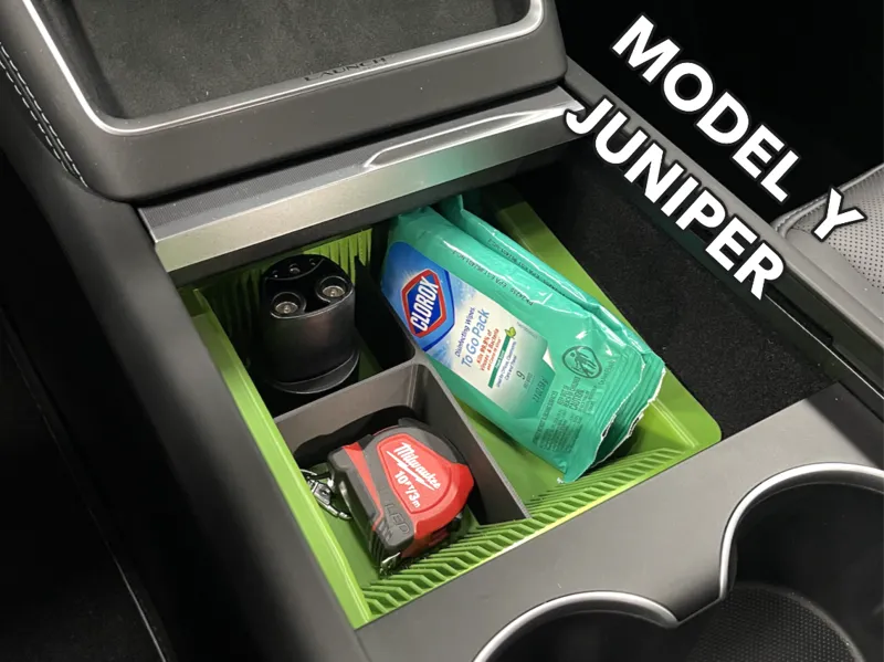 Tesla Juniper 2026 Center Console Tray - Modular