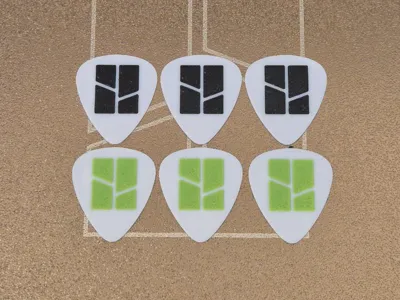 Bambulab guitar pick