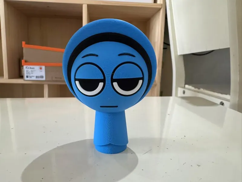 节奏盒子（Sprunki）游戏3D人物“杰文Jevon”（单色分盘打印拼装，不需要ams多色打印）