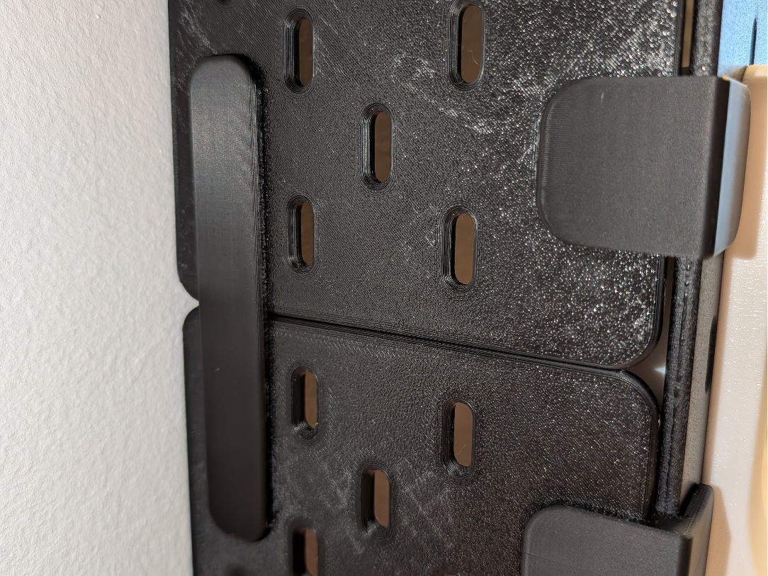 2er - Ikea Skadis Verbinder lang haengende Platten