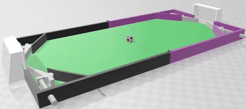 Foldable Soccer Game