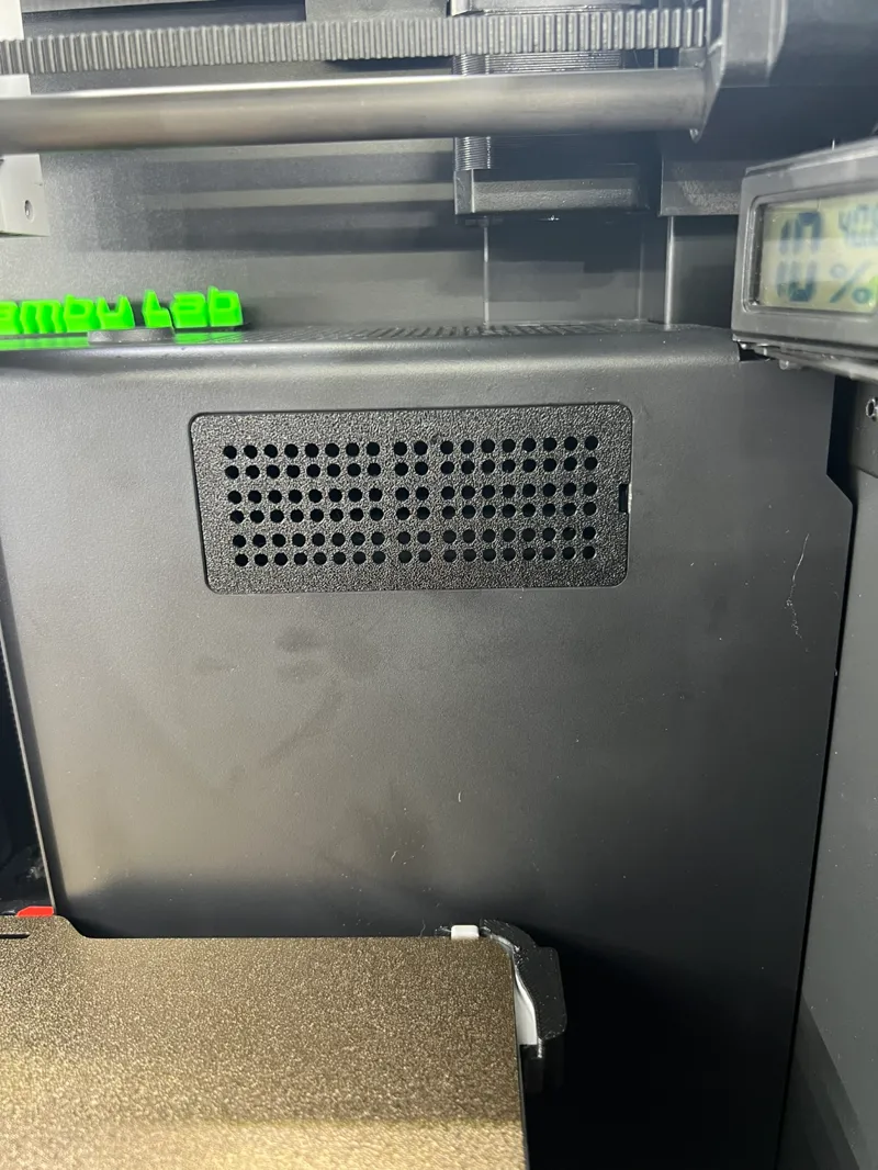 P1S / X1C Additional venting for chamber fan
