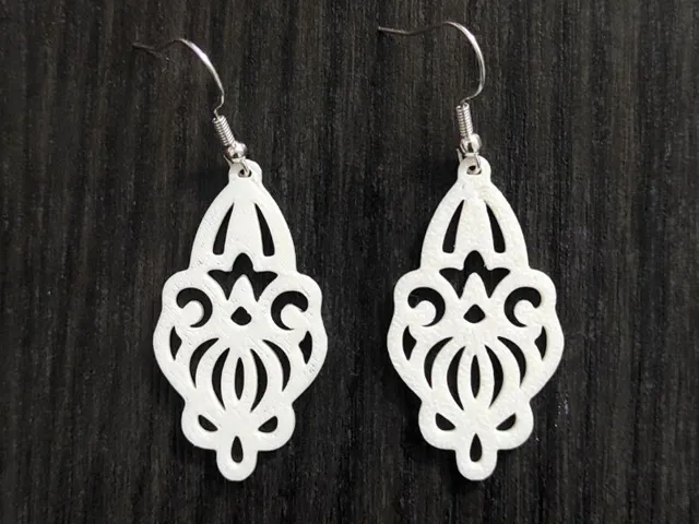 Baroque Bloom - Earrings